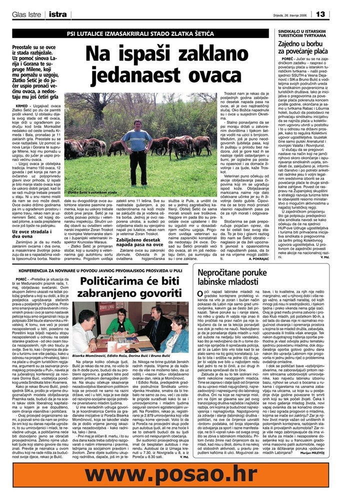 (Arhiva Glasa Istre)
