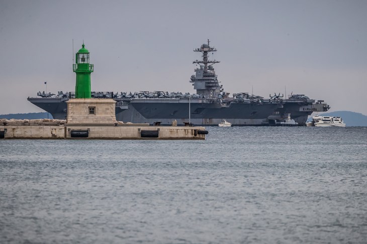 USS Gerald R. Ford (Snimio Zvonimir Barišin/Pixsell)