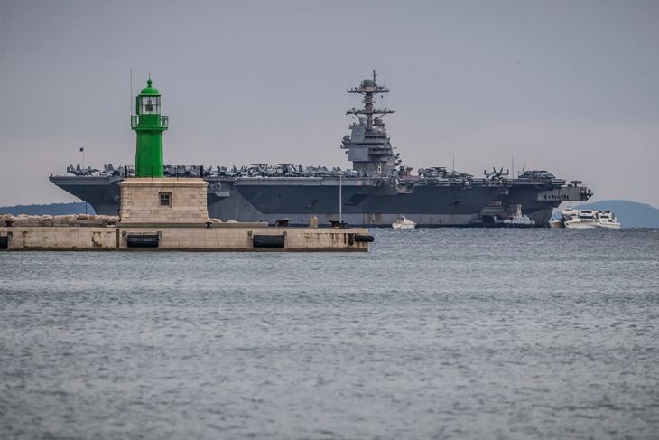 USS Gerald R. Ford (Snimio Zvonimir Barišin/Pixsell)