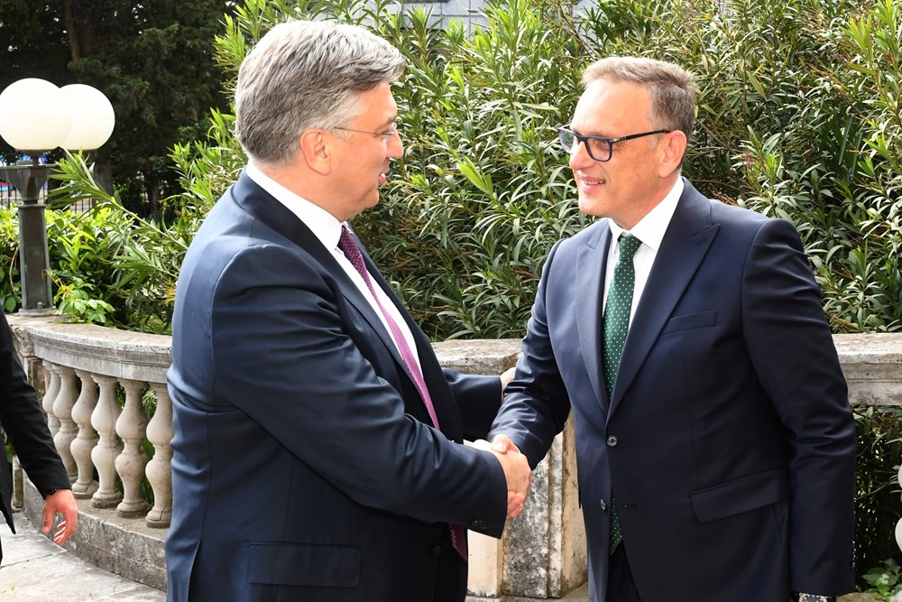 Andrej Plenković i Anton Kliman (Snimio Milivoj Mijo&scaron;ek)