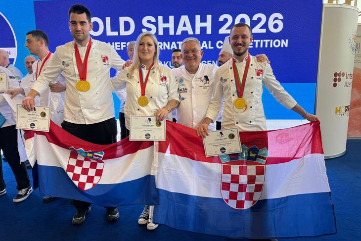Patrik Prnjak, Vedrana Hrastovec Sedlar, Erich Glavica i Filip Klanfar (Valamar Riviera)