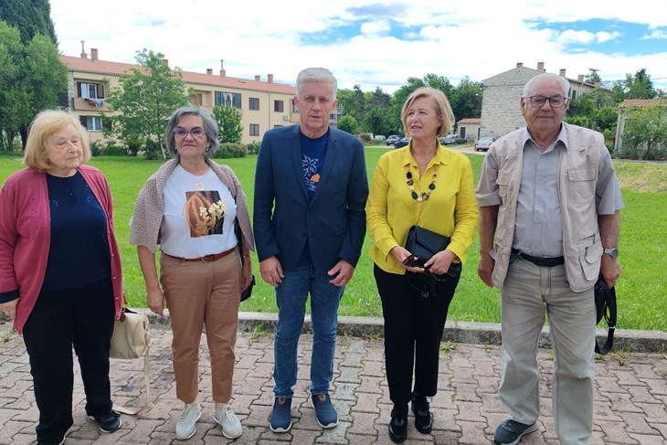 Silva Šutar Vujčić, Cvija Davidović, Esad Spahić, Daniela Mohorović i Mehmed Džekić (Snimio Branko Biočić)