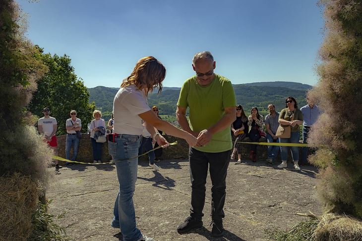 Prvo izdanje Buzetske štorije od ulja (Snimila Gordana Čalić Šverko)