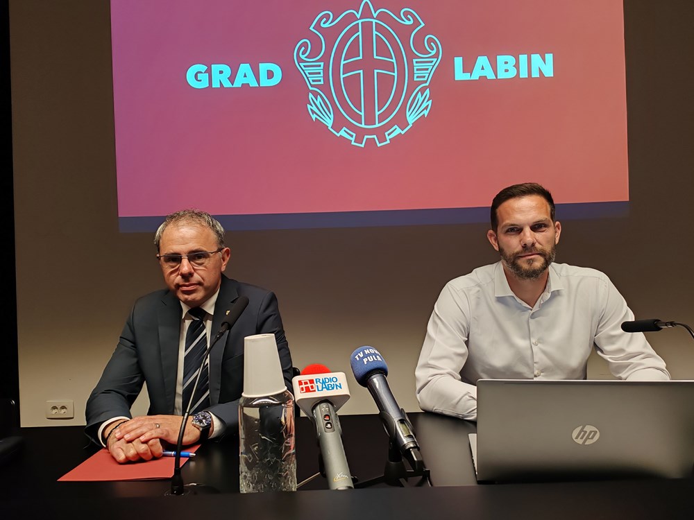 Donald Bla&scaron;ković i Goran Vlačić na zadnjoj konferenciji za novinare (Snimio Branko Biočić)