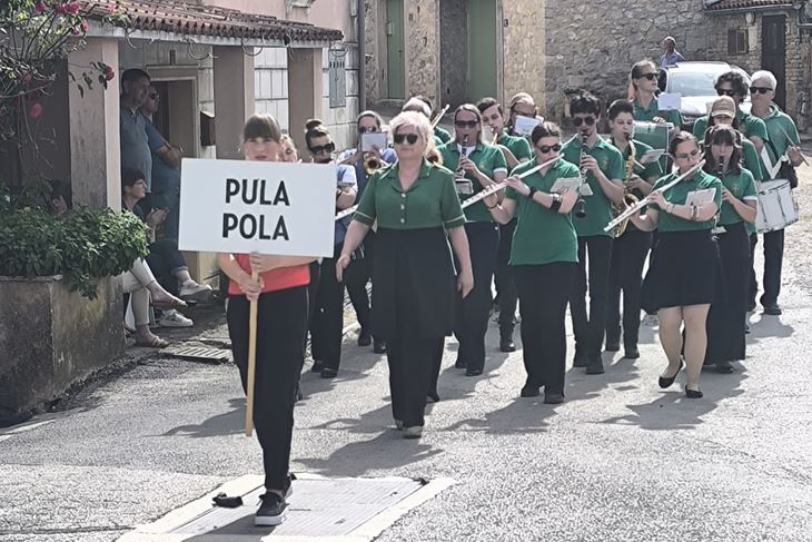 Puhački orkestar grada Pule (Snimila Tea Tidić)