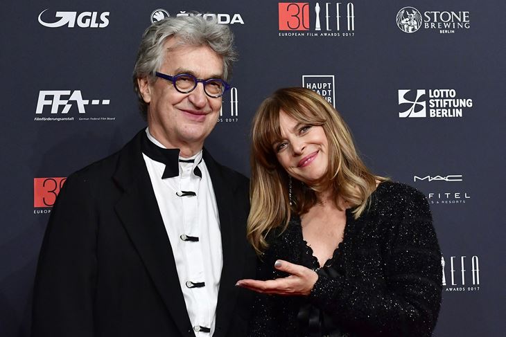 Wim Wenders i Nastassja Kinski  (Photo by Tobias SCHWARZ / AFP)