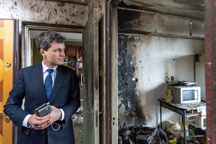 Nicusor Dan (Photo by Handout / Romanian Presidential Administration / AFP)