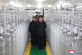 Kim Jong Un (Photo by KCNA VIA KNS / AFP)