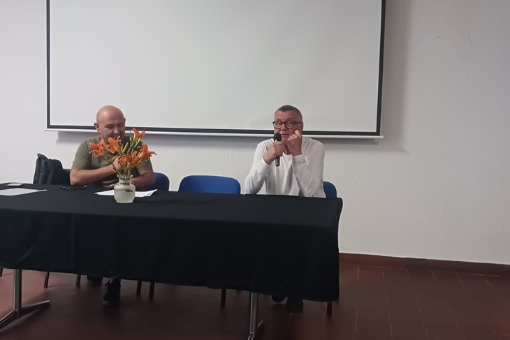 Igor Šaponja i Rajko Grlić (Snimila Vanesa Begić)