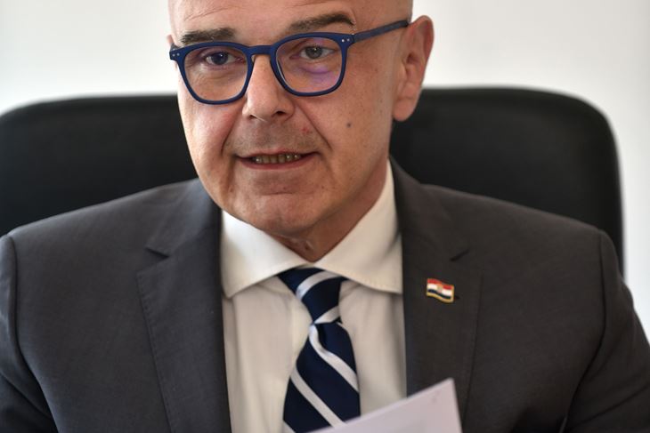 Ministar Ružić (Snimio Davor Kovačević)