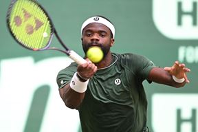 Frances Tiafoe (Photo by CARMEN JASPERSEN / AFP)
