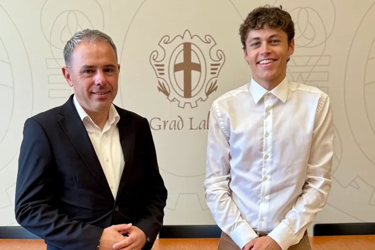 Donald Blašković i Dino Peruško (Grad Labin)