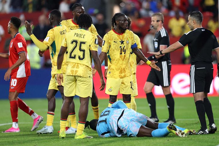 Benjamin Asare (C. BURSTON/AFP)