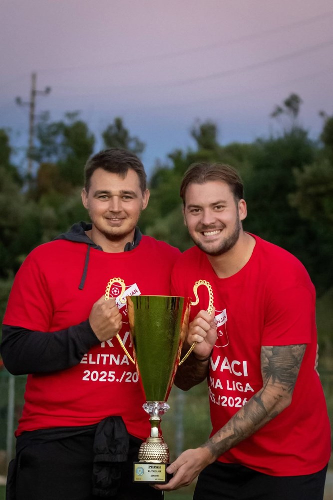 Luka Mataja i Antonio Gračić (NK &Scaron;tinjan)