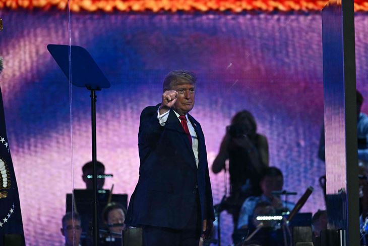 Donald Trump (Photo by Kent NISHIMURA / AFP)