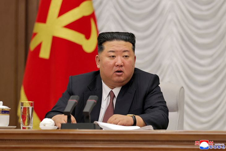 Kim Jong Un (Photo by KCNA VIA KNS / AFP)