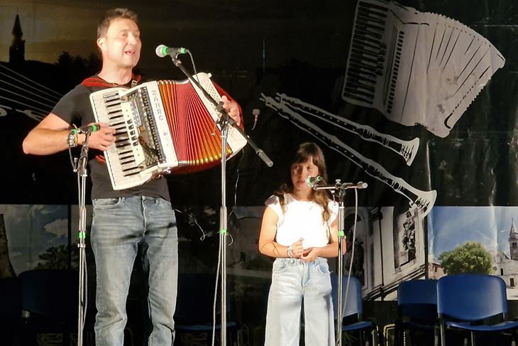 Tata i kćer Saša i Lara Marušić (Snimila Mateja Sponza)