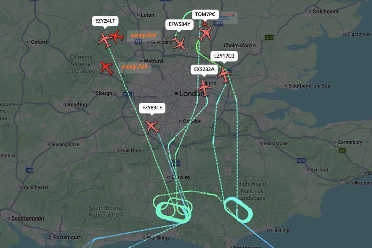 (Foto: X / Flightradar24 )