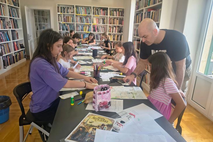 (Gradska knjižnica – Biblioteca civica „Matija Vlačić Ilirik“ Rovinj)