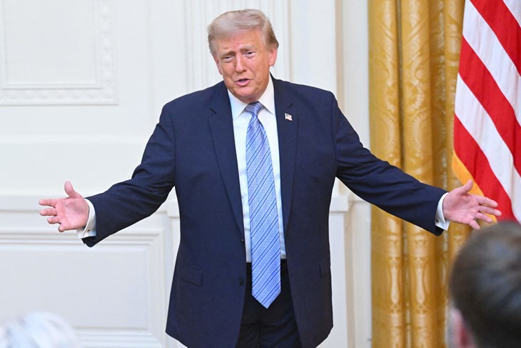 Donald Trump (Photo by SAUL LOEB / POOL / AFP)