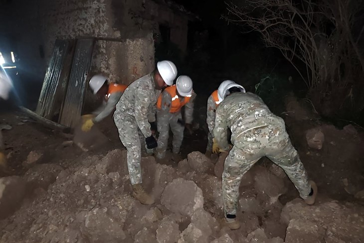 (Photo by Handout / Peruvian Ministry of Defense / AFP)