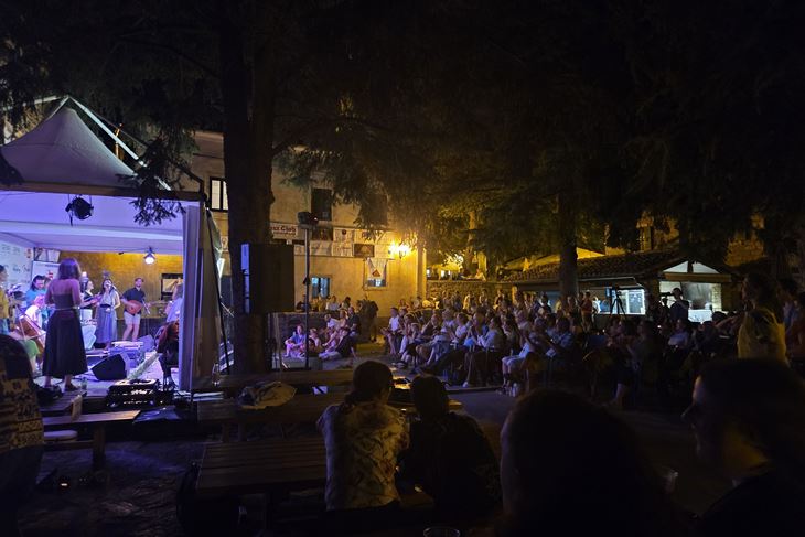 S probe Jeunesses Musicales Svjetskog jazz orkestra u Grožnjanu (Snimio Milivoj Mijošek)