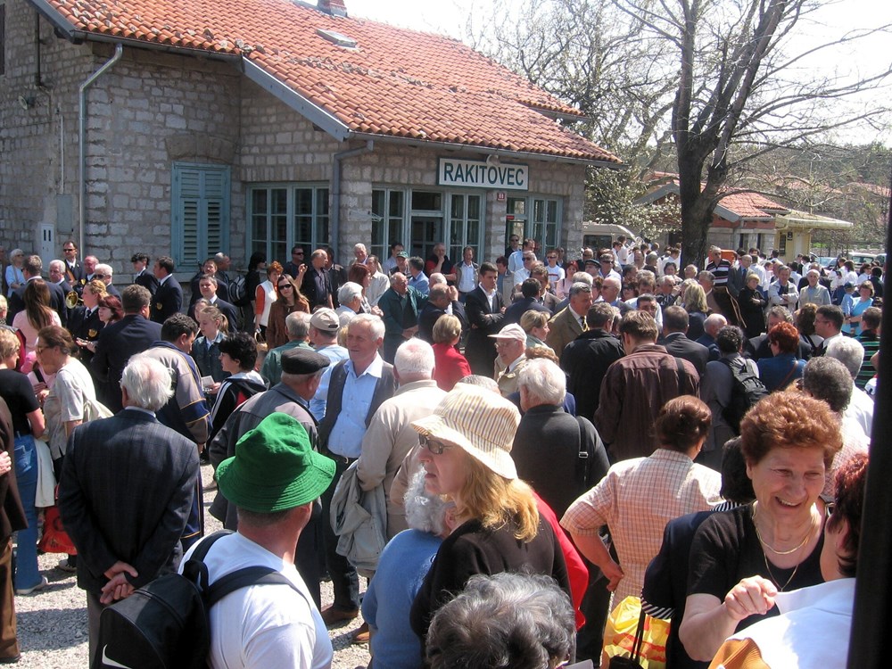 Susret željezničara istarske pruge u Rakitovcu 