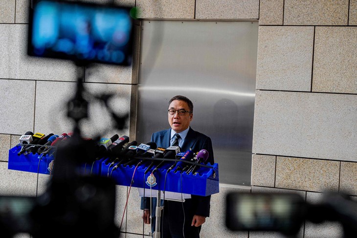 (Foto: Leung Man Hei / AFP)