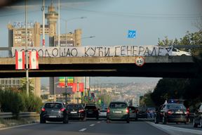 (Photo by Pedja MILOSAVLJEVIC / AFP)