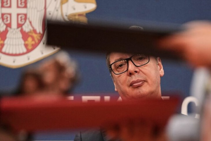 Aleksandar Vučić (Foto AP Photo/Darko Vojinovic)