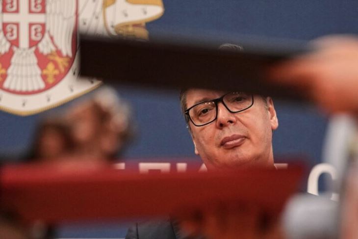 Aleksandar Vučić (Foto AP Photo/Darko Vojinovic)