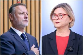 Gordan Jandroković / Sandra Benčić (Foto: Pixsell)