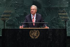 Antonio Guterres (Photo by TIMOTHY A. CLARY / AFP)