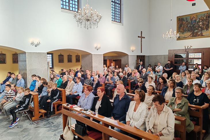 Joško Listeš, novi labinski župnik (Snimio Branko Biočić)