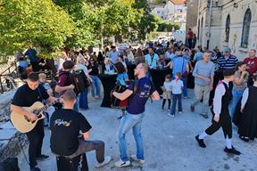 Za glazbu se pobrinuo orkestar Poco Loco (Snimio Branko Biočić)