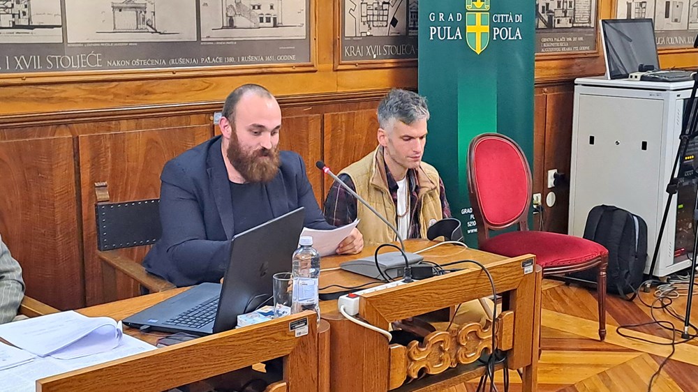 Dominik Janović, predsjednik Udruge celebralne paralize Istarske županije (Snimio Zoran Oljača)