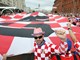 Hrvatski navijači u Moskvi (Hina)