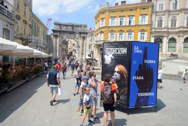 Filmski plakati već su ukrasili centar grada (Dejan ŠTIFANIĆ)