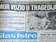 Naslovnica od ponedjeljka 16. srpnja 1984. godine (D. ME.)