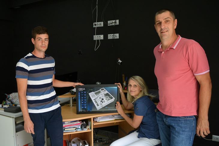 Aleksa Mirković, Tamara i Diego Cergnul