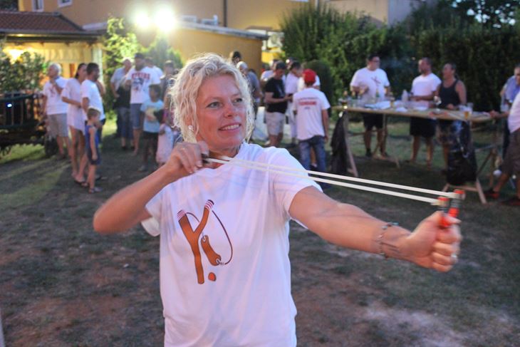 Anita Kovač, prva djevojka na natjecanju (Snimio F. ŠKATAR)