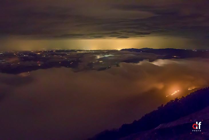 Prošle noći s vrha Učke (DF Photo/Istramet)