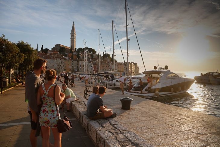 Srpski gosti preferiraju Istru i Rovinj (Goran ŠEBELIĆ/CROPIX)