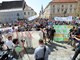 Radnici Uljanika na prosvjedu na Markovom trgu u Zagrebu (Milivoj MIJOŠEK)
