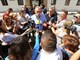 Prosvjed radnika Uljanik Grupe na Markovom trgu u Zagrebu (Milivoj MIJOŠEK)