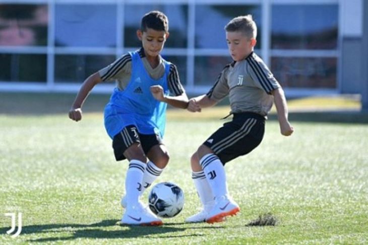 Cristiano Ronaldo na prvom treningu Juventusa