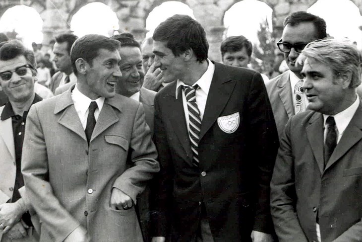 Mario Rojnić i Mate Parlov u pulskoj Areni 1976. godine