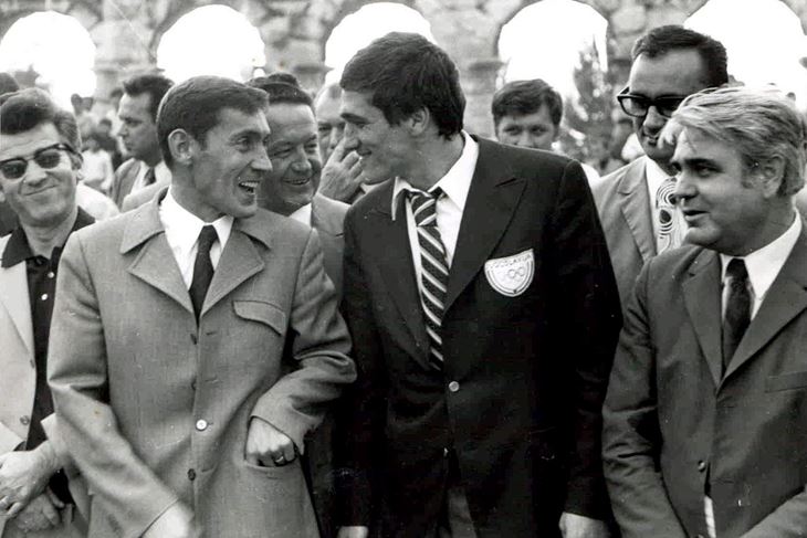 Mario Rojnić i Mate Parlov u pulskoj Areni 1976. godine
