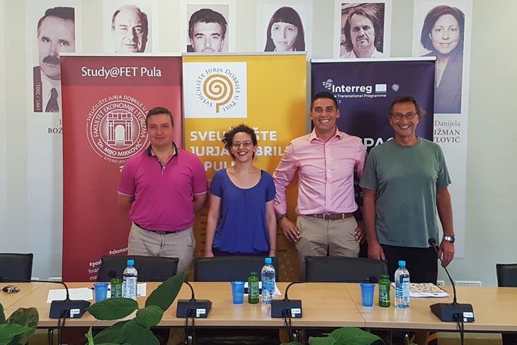 Manuel Benazić, Ourania Dimakou, Dean Sinković i Ben Fine