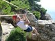Pula 16.9.2018. Kanjon - zip line - Tjedan mobilnosti Snimio: Dejan STIFANIC
